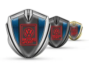 VW Metal Domed Emblem Sports Look High-Quality